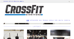 Desktop Screenshot of crossfitstratford.com